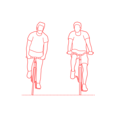 Humans Cycling Men Casual Front Sticker Svg Vector, Free Vectors File
